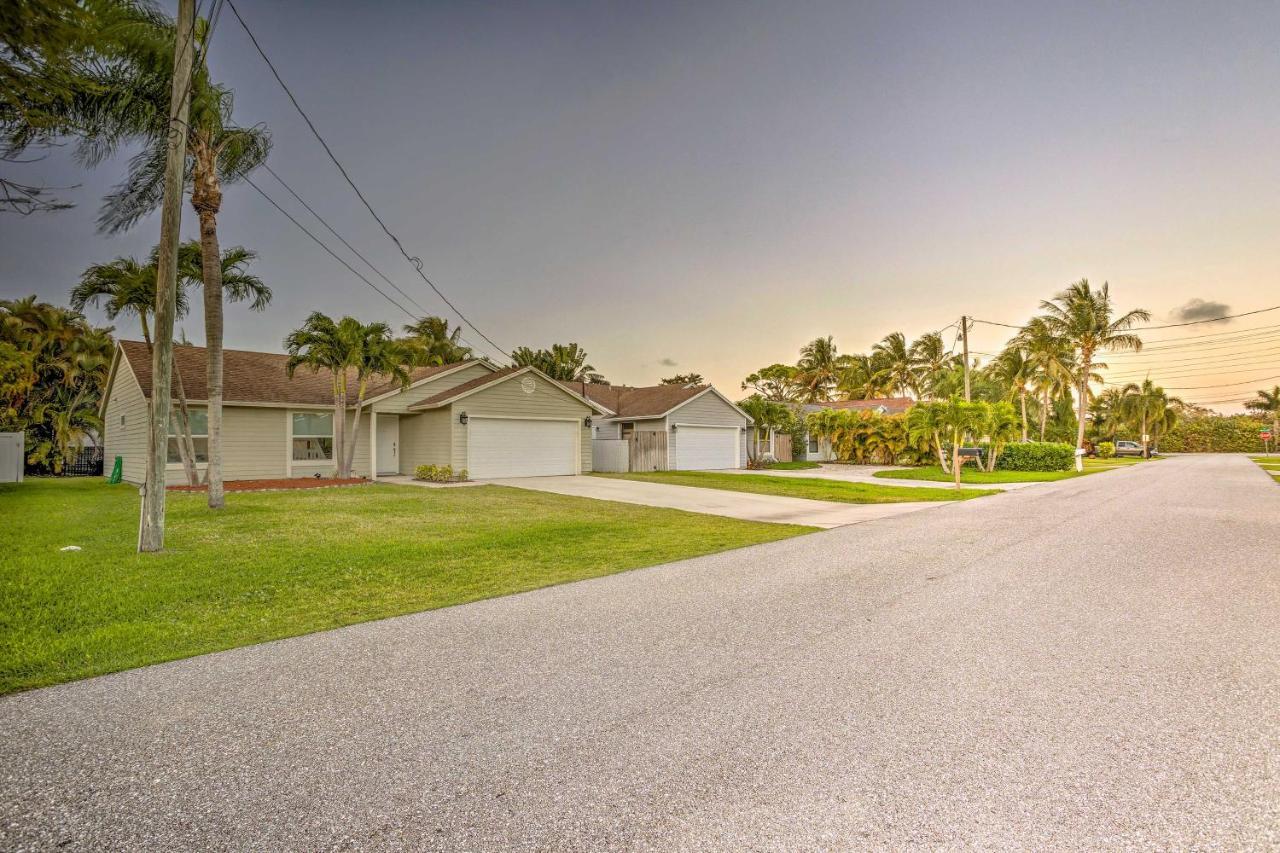 Jupiter Home With Patio And Grill About 6 Mi To Beach! Luaran gambar