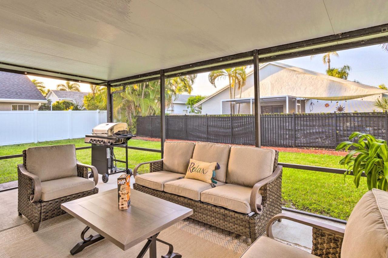 Jupiter Home With Patio And Grill About 6 Mi To Beach! Luaran gambar