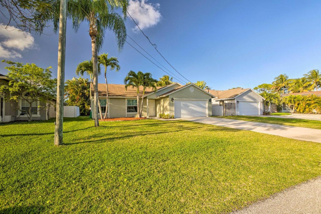 Jupiter Home With Patio And Grill About 6 Mi To Beach! Luaran gambar